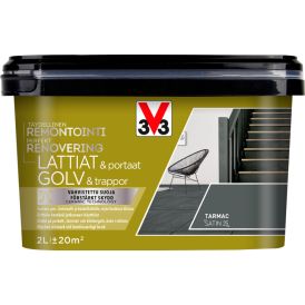 Lattia-/porrasmaali V33 Tarmac