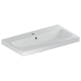Pesuallas Geberit Icon Light valkoinen 75 x 42 cm