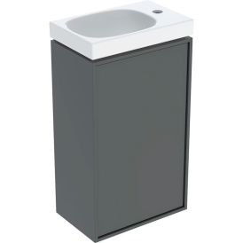 Allaskaappipaketti Sense Art Compact laavanharmaa 39,2 x 25 x 68,7 cm