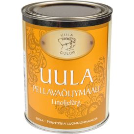 Pellavaöljymaali Uula 0,9 l Puolukka