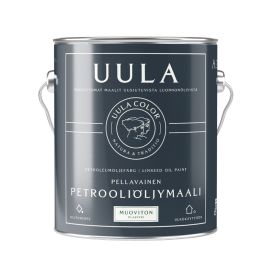 Petrooliöljymaali Uula 2,7 l Puolihimmeä Valkoinen