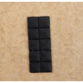 Merkki Wichelhaus HartPlastic Musta 15 mm Piste 10 kpl