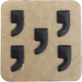 Merkki Wichelhaus HartPlastic Musta 15 mm Pilkku 5 kpl/pkt