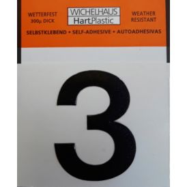 Numero Wichelhaus HartPlastic Musta 30 mm 3