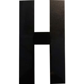 Kirjain Wichelhaus HartPlastic Musta 100 mm