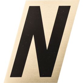 Kirjain Metl-Stik Kulta/Musta 2,5 cm N