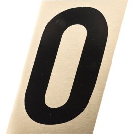 Kirjain Metl-Stik Kulta/Musta 2,5 cm O