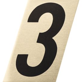 Numero Metl-Stik Kulta/Musta 3,5 cm 3