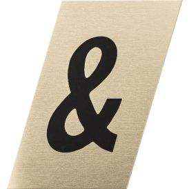 Merkki Metl-Stik Kulta/Musta 6 cm &