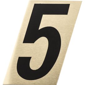 Numero Metl-Stik Kulta/Musta 6 cm 5