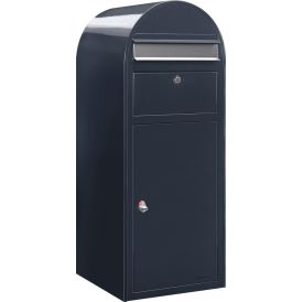 Posti- ja pakettilaatikko Bobi Cargo Antrasiitti