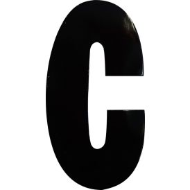 Kirjain Klassen Musta 8,3 cm C