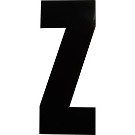 Kirjain Klassen Musta 8,3 cm Z