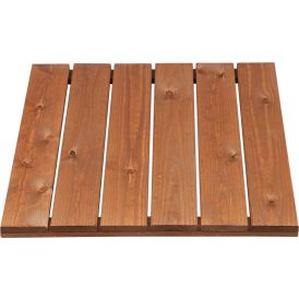 Puulaatta 60 x 60 cm ruskea sileä