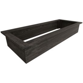 Kasvatuslaatikko 200 x 80 x 40 cm grafiitinharmaa