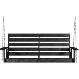 Keinu 180 x 82 x 73 cm ripustettava grafiitinharmaa