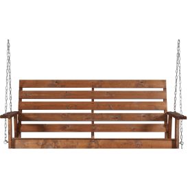 Keinu 180 x 82 x 73 cm ripustettava ruskea