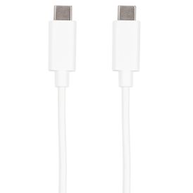 Latausjohto Vivanco USB-C/USB-C valkoinen 2 m