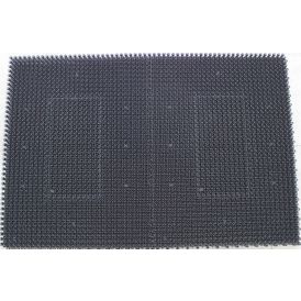 Ruohomatto Atplast Basic 86 x 114 cm Tummanharmaa