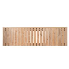 Ylälaude Thermory B-laatu leppä 9 x 60 x 210 cm