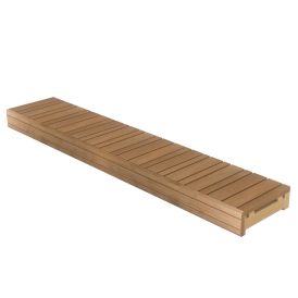 Alalaude Thermory lämpökäsitelty haapa 138 x 400 x 2100 mm