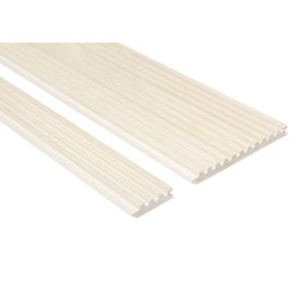 Saunapaneeli Thermory KYTE-S haapa 6 kpl 15 x 60 mm, eri pituuksia