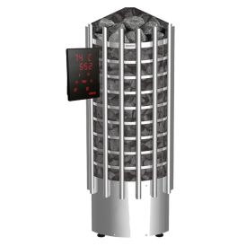 Sähkökiuas Harvia Glow Corner TRC90XE 9,0 kW Steel