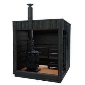 Pihasauna Harvia Legend GreenFlame Puukiukaalla