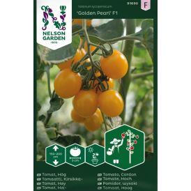 Kirsikkatomaatti Nelson Garden Golden Pearl