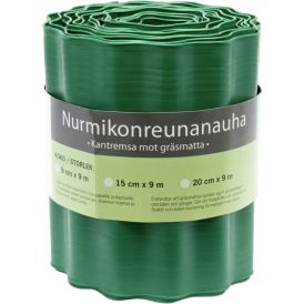 Nurmikonreunanauha vihreä 20 cm x 9 m