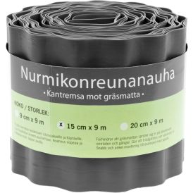 Nurmikonreunanauha 9 x 900 cm musta