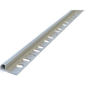Laattalista Dione 250 cm pvc 10 mm vaaleanharmaa
