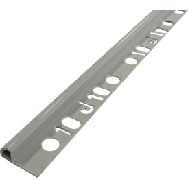 Laattalista Dione 250 cm pvc 10 mm harmaa