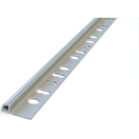 Laattalista Dione 250 cm pvc 8 mm harmaa