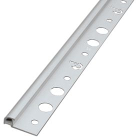 Laattalista Dione 250 cm alumiini 8 mm hopea-anodisoitu