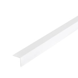 Kulmasuojalista Muovi Dione 20 x 20 mm 270 cm Valkoinen