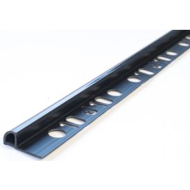 Laattalista Dione 250 cm pvc 10 mm musta