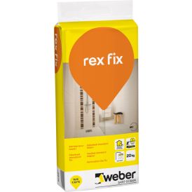 Saneerauslaasti weber rex fix 20 kg