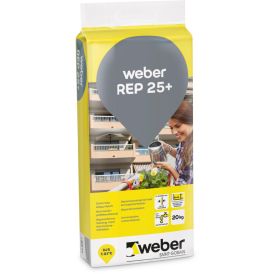 Korroosiopaikkauslaasti weber REP 25+ 20 kg