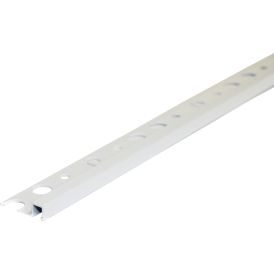 Laattalista Dione 250 cm 8 mm valkoinen