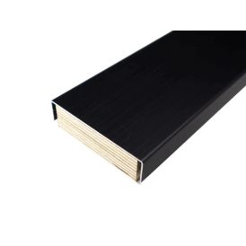Alumiinikynnys Dione Carbon Black 25 x 87 x 990mm