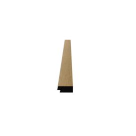 Päätylista Nordium vaalea tammi naaras 12 x 27 x 2600 mm