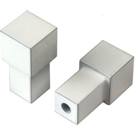 Laattalistan Kulmapala Dione Neliö Valkoinen 8 mm