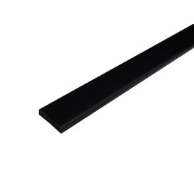 Peitelista Dione musta muovi 42 x 10 x 2200 mm