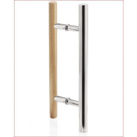 Saunavedin Andres Premium puu-kromi