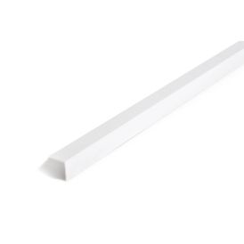 Tarrakulmasuoja Dione Valkoinen 30 x 30 x 2700 mm