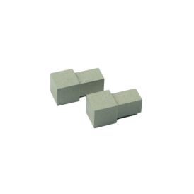 Laattalistan kulmapala Dione 8 mm neliö Sand Rustic