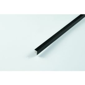 Hobby-Kulmalista Dione Carbon Black 15 x 10 mm 1 m