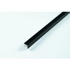 Hobby-Kulmalista Dione Carbon Black 15 x 15 mm 2 m