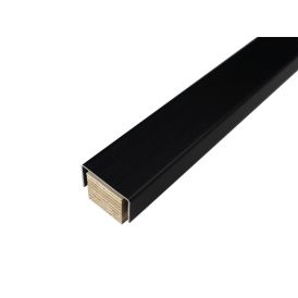 Vesieristekynnys Dione Carbon Black 25 x 35 x 1020 mm